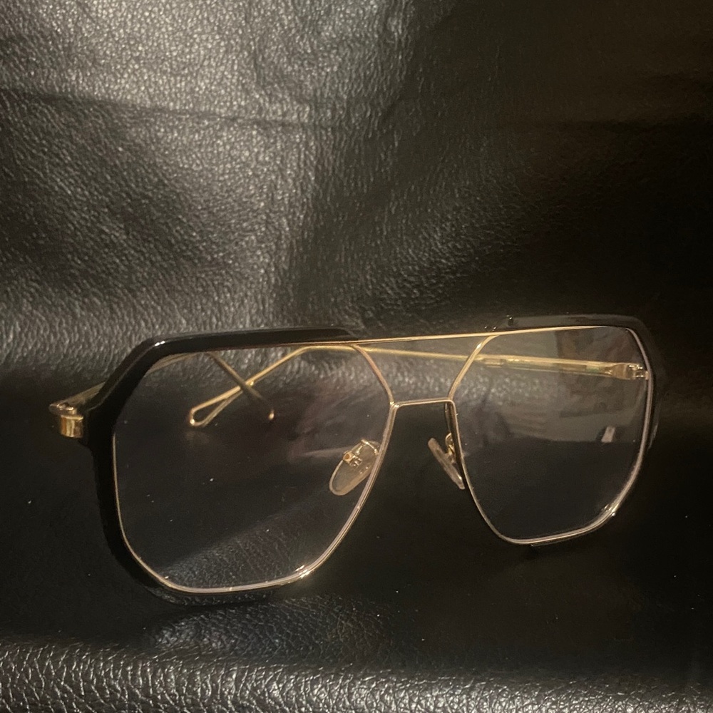 Black and Gold Women's Sunglasses